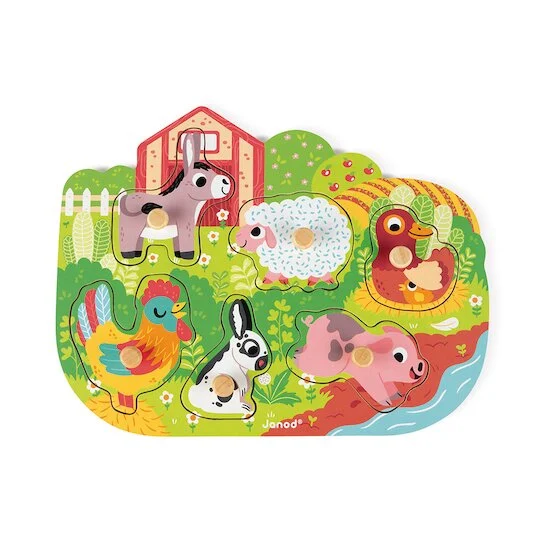 Puzzle Happy Farm   de               Janod