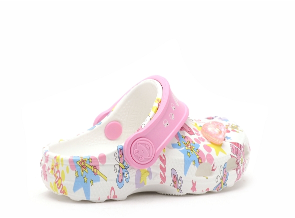 Coqui mules et sabots enfant 8701 251 3206 blanc