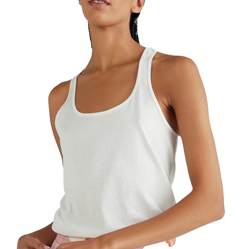 O'Neill Débardeur Blanc Femme O'Neill Essentials Racer