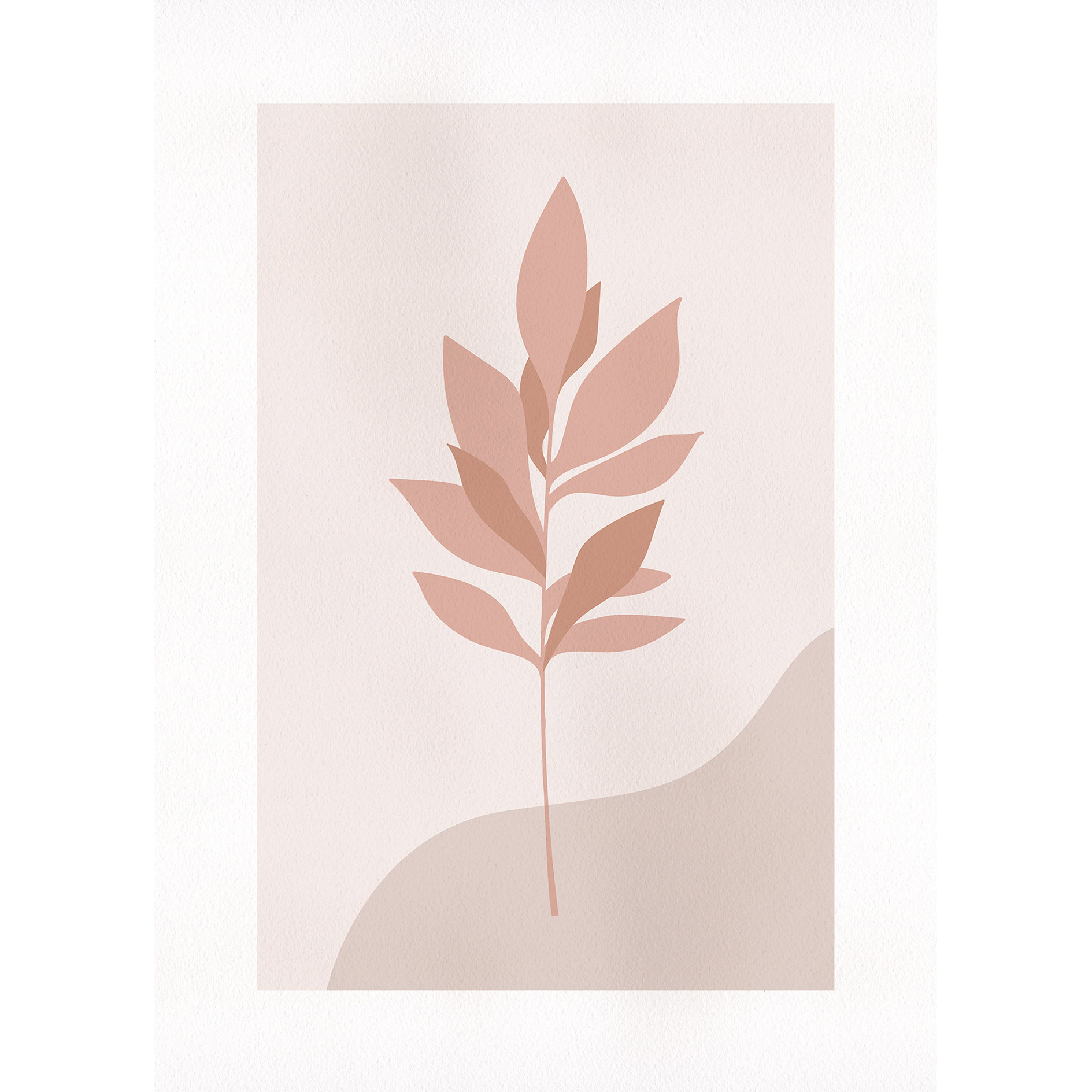 Wandbild PINK DESERT - 50x70 cm