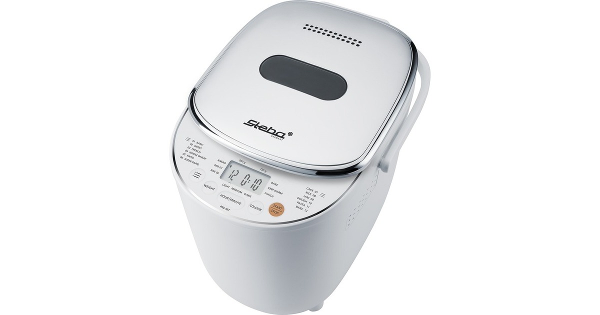 StebaBM 3 broodbakmachine  (Wit/zilver)