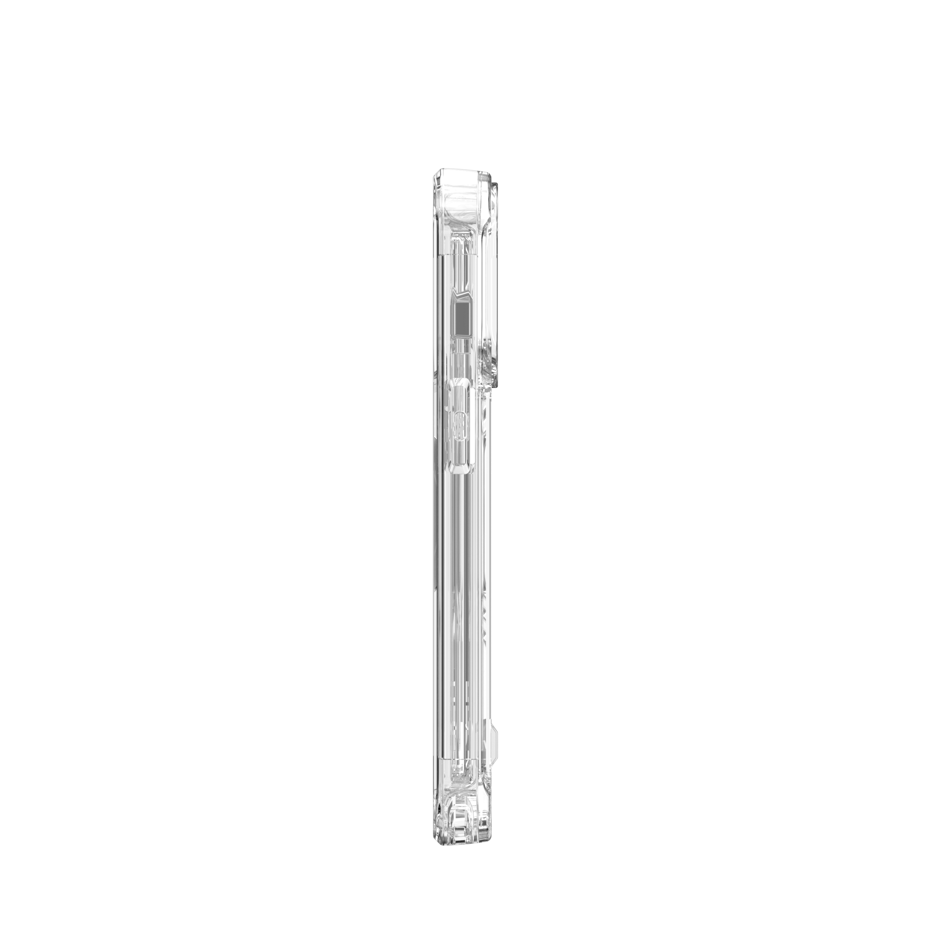 iPhone 14 Pro MagSafe Hybrid Schutzhülle Plyo (114070114343) - Weiss / Transparent (Ice)