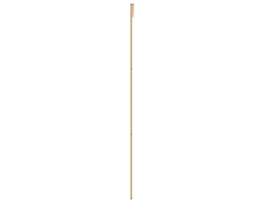 VIDAXL - Porte verre Porte coulissante doré 90x205 cm verre esg clair et aluminiu...