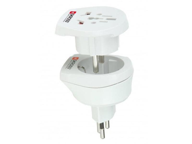 SKROSS Reiseadapter Combo World – CH 2 in 1 Lösung