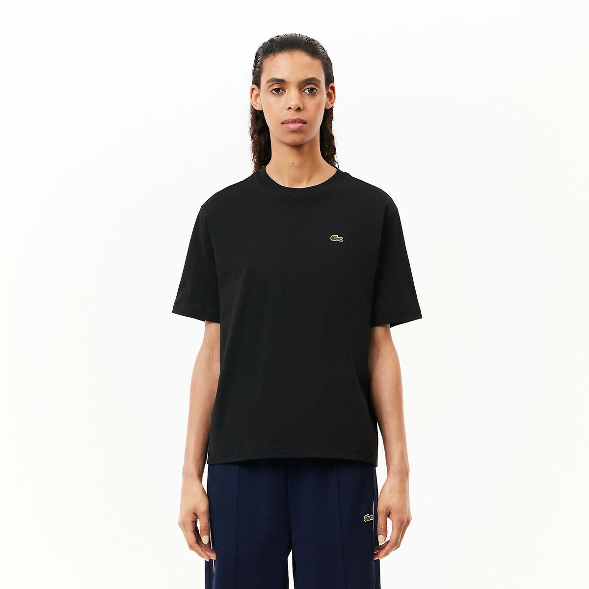 LACOSTE<br>Camiseta de gola redonda