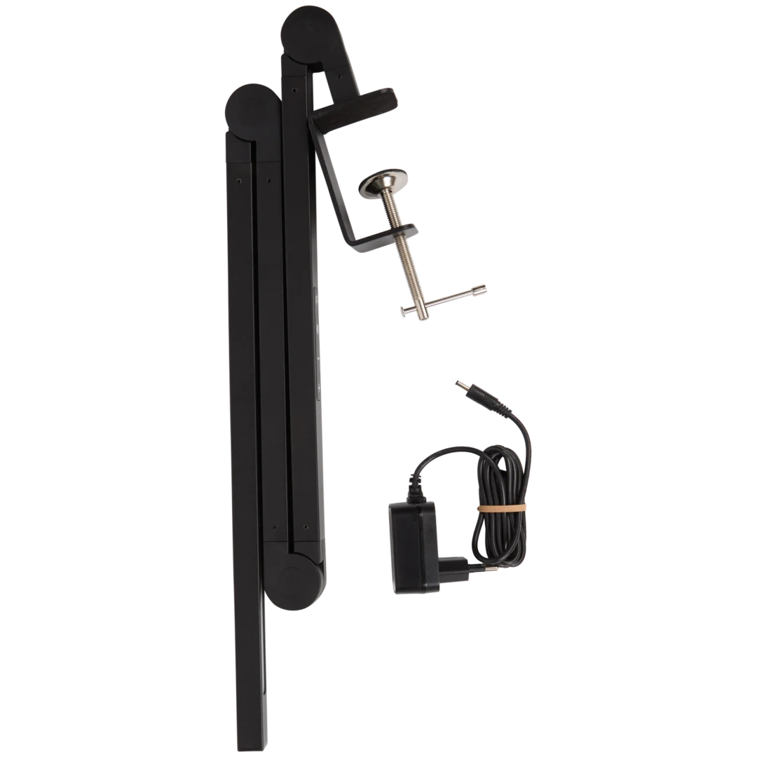 Lampe de bureau avec pince