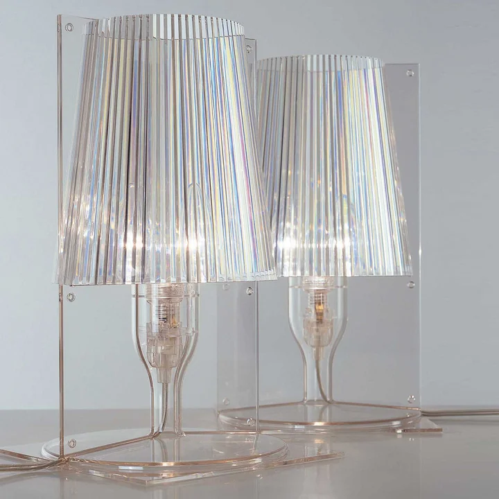 Kartell - Take Tischleuchte, bernstein