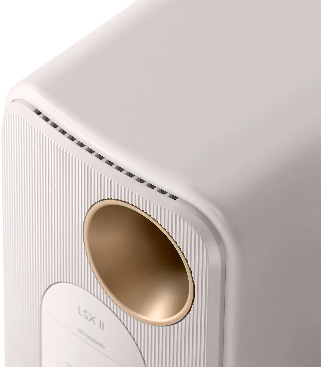 KEF LSX 2 Blanc   S1 Blanc Enceintes sans fil hi-fi
