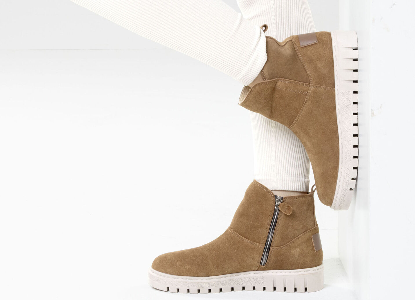 ELENA EDEN, warme Damen-Stiefeletten, Winterschuhe, Weite H, mit herausnehmbarem Fußbett