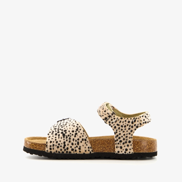 Scapino meisjes bio sandalen met cheetah print