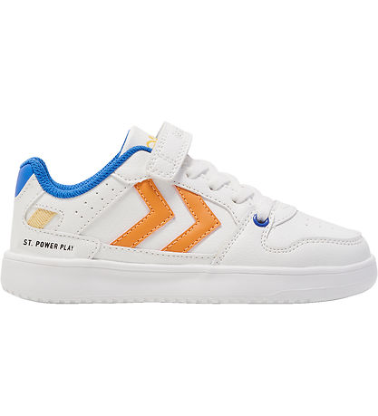 Hummel Schuhe - ST. Power Play Jr - Weiß/Orange