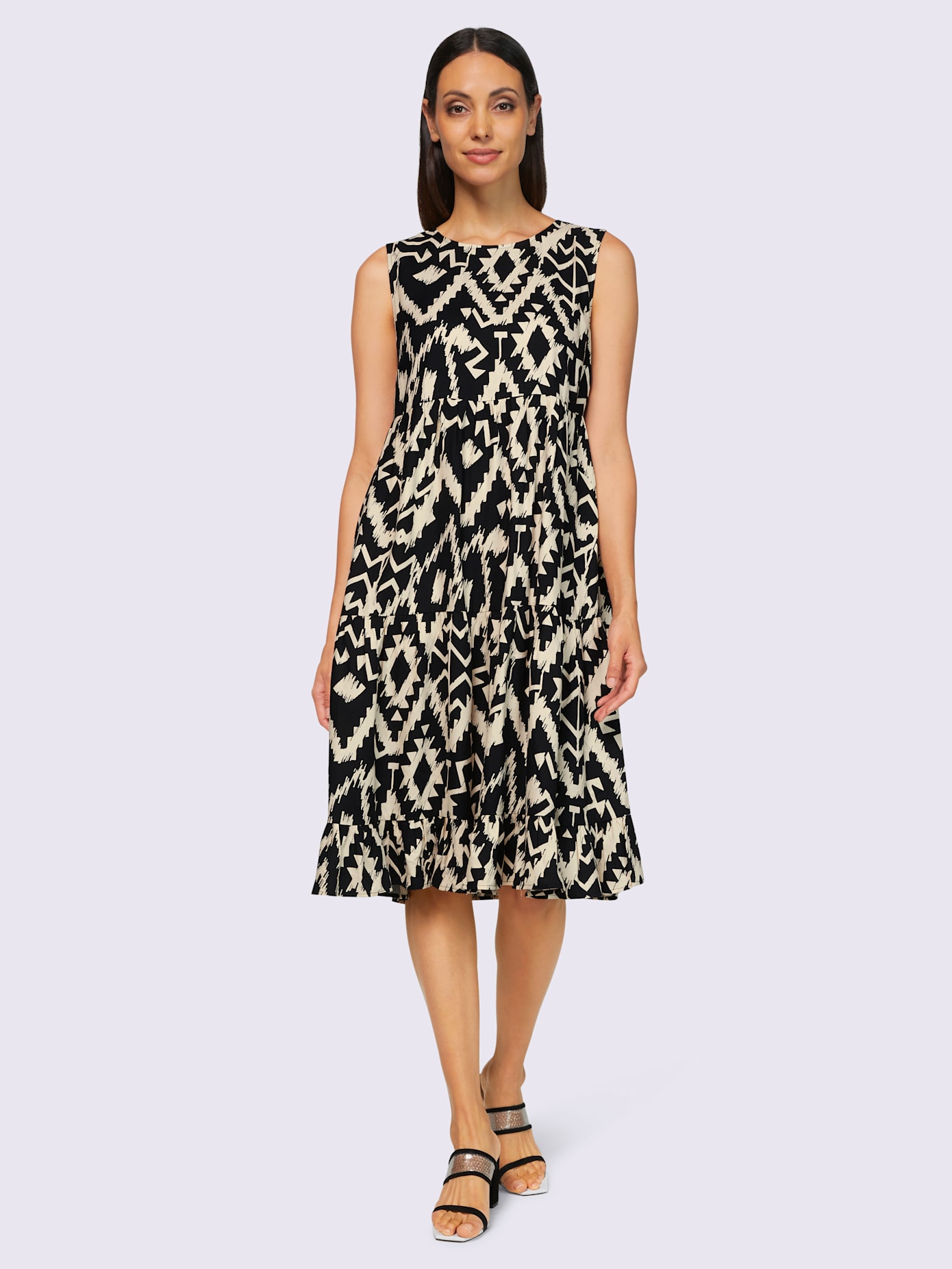 Robe imprimée qualité tissée