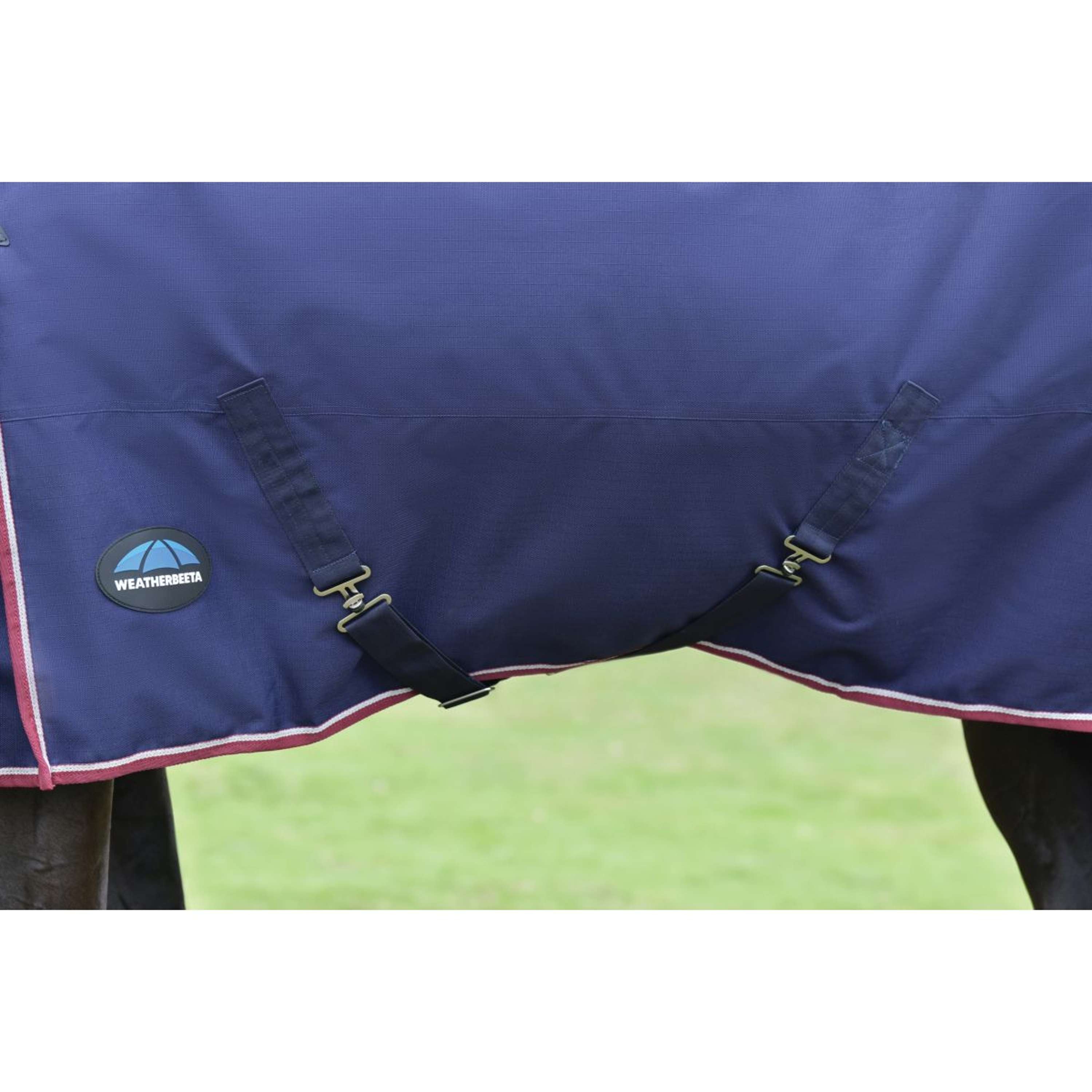 WeatherBeeta ComFiTec Essential Turnout 50g Navy/Burgundy