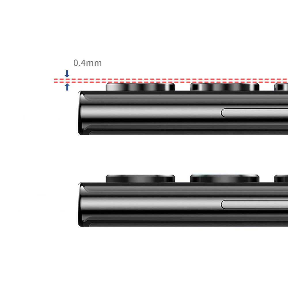 Samsung Galaxy S25 Ultra Kameraschutz Objektiv Ring Protector Abdeckung - Grün