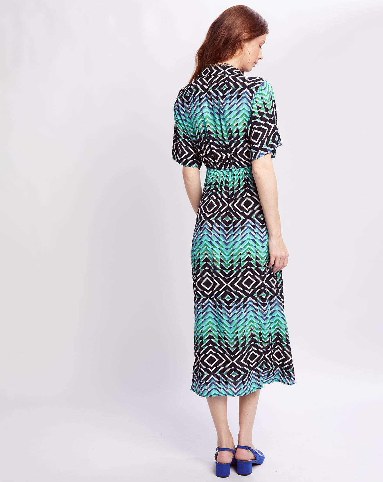 An'ge Robe Moby denise turquoise