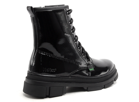 Kickers boots bottine enfant kick goji noir