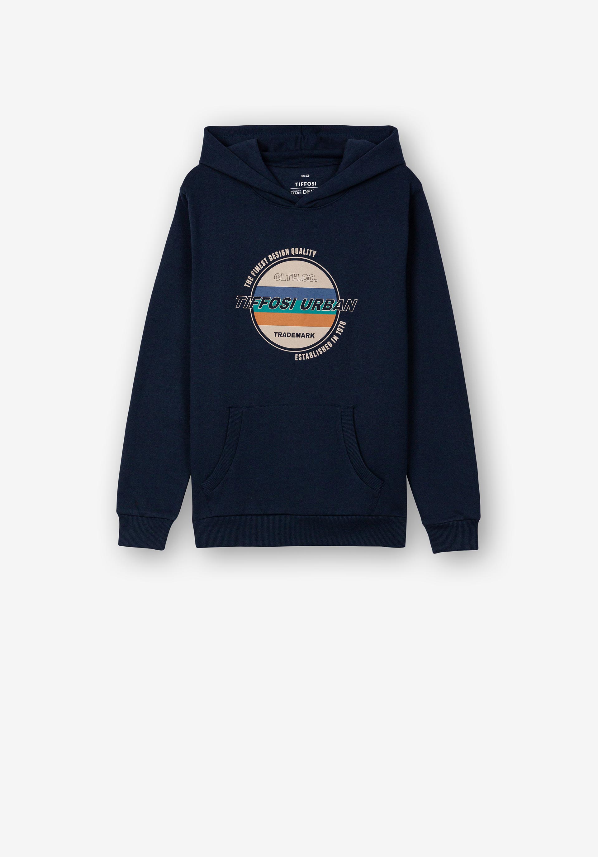 Hoodie com Estampado Frontal
