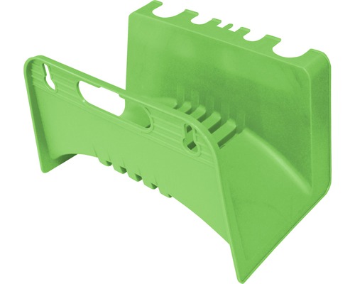 Wandslanghouder, kunststof, groen