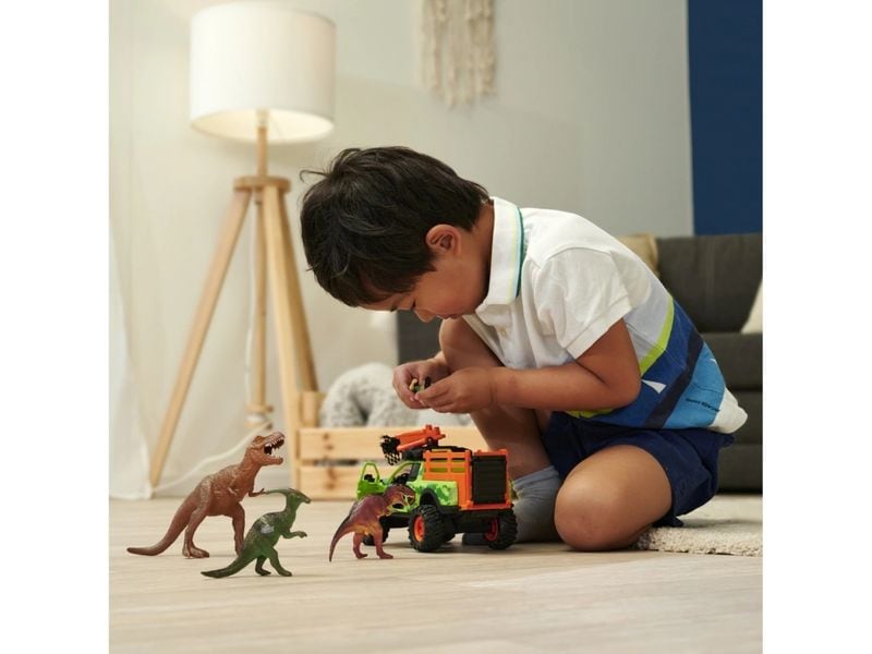 Dickie Toys Dino Hunter Dinosaurier-Fahrzeug