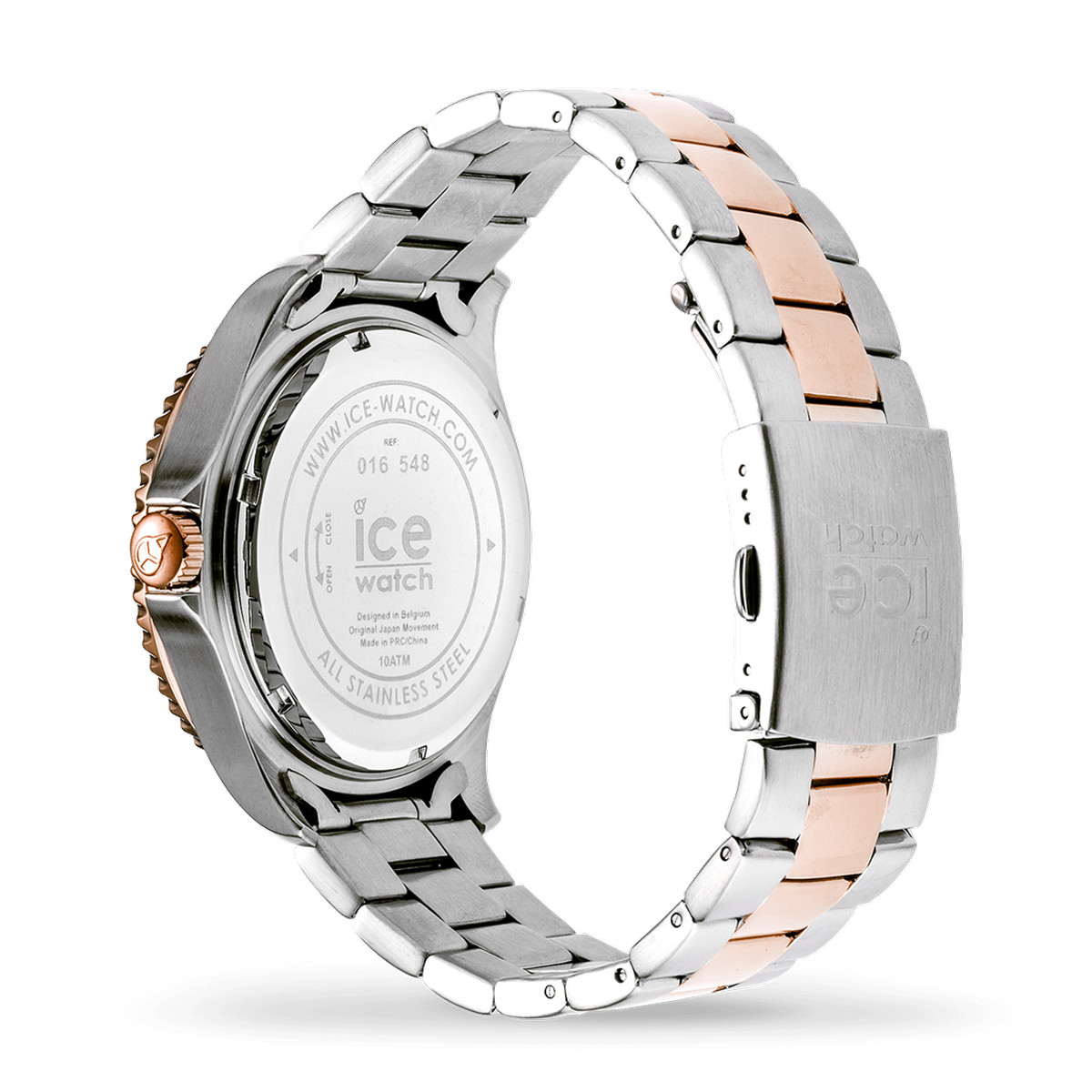 Montre Ice Watch homme acier bicolore