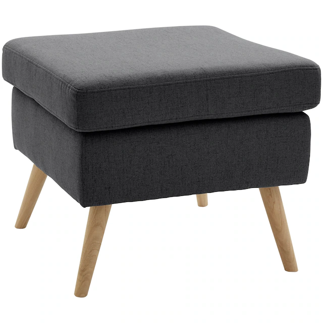Home affaire Hocker »Salla« Bezug auch in Luxus-Microfaser in Teddyfelloptik