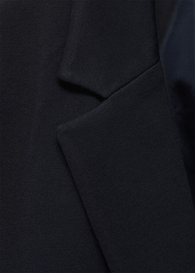 MANGO Suit jacket with pockets Navy