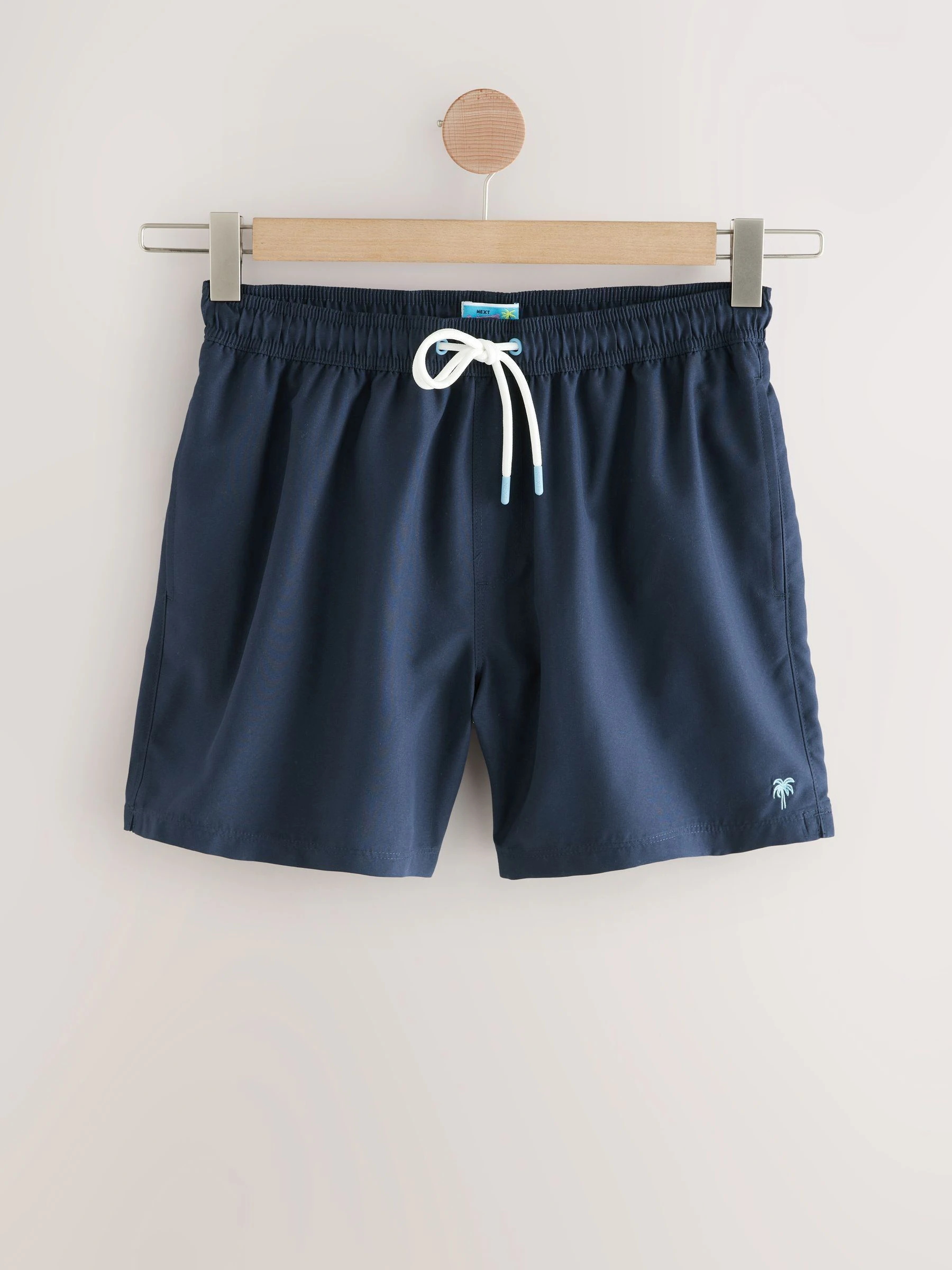 Black/Navy Blue/Light Blue/Grey - Essential zwemshorts 4 stuks