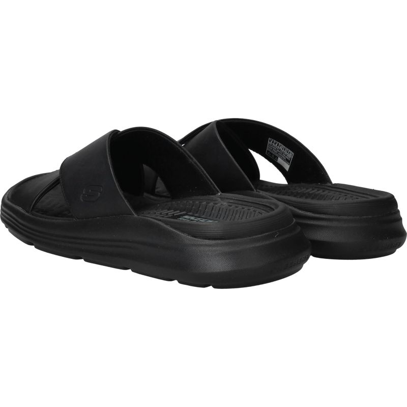 Skechers Relaxed Fit Sargo Denal Slippers Zwart Heren