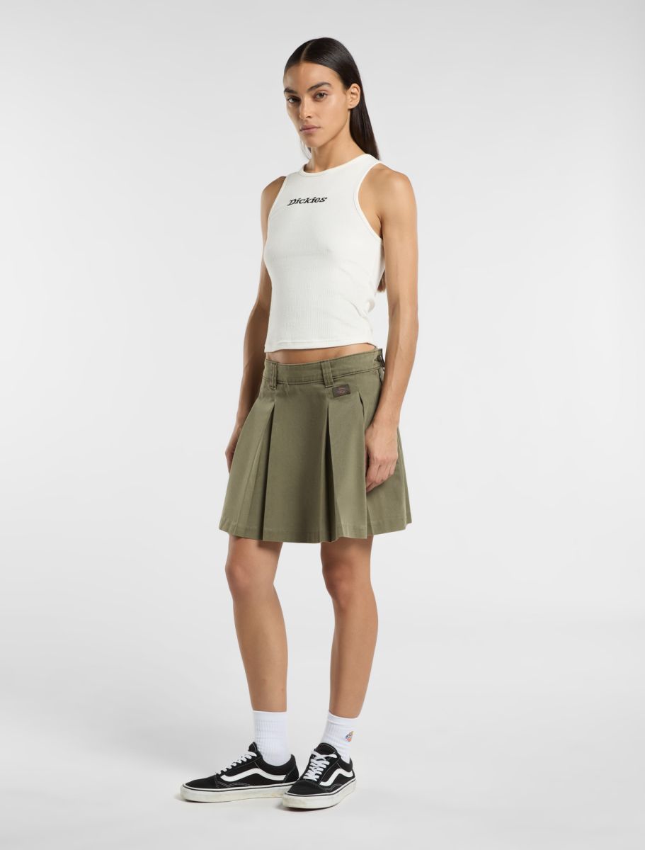 Dickies Rib Top Egret