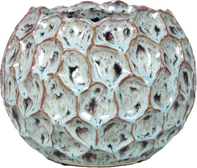 Bela Arte bloempot Brussel groen D 15 H 11 cm