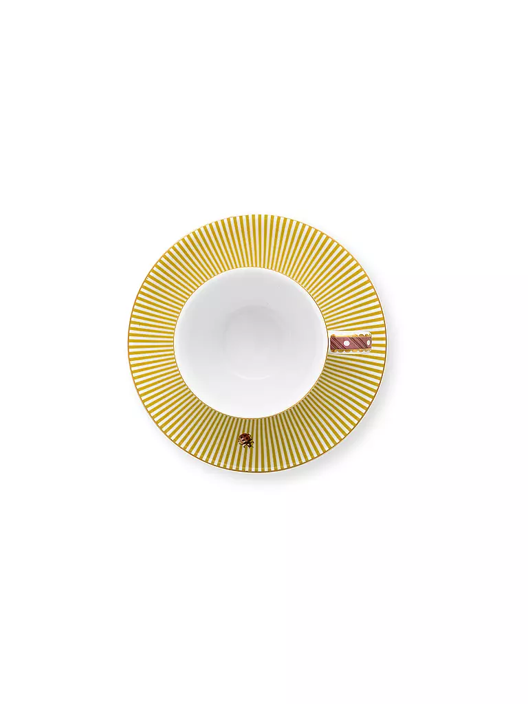 PIP STUDIO Espressotasse mit Untertasse LA MAJORELLE 120ml Gelb gelb