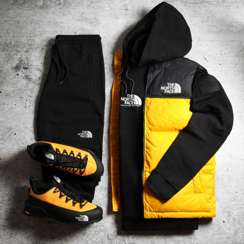 Doudoune Sans Manches Retro Nuptse 1996 A3JQQ Jaune Noir