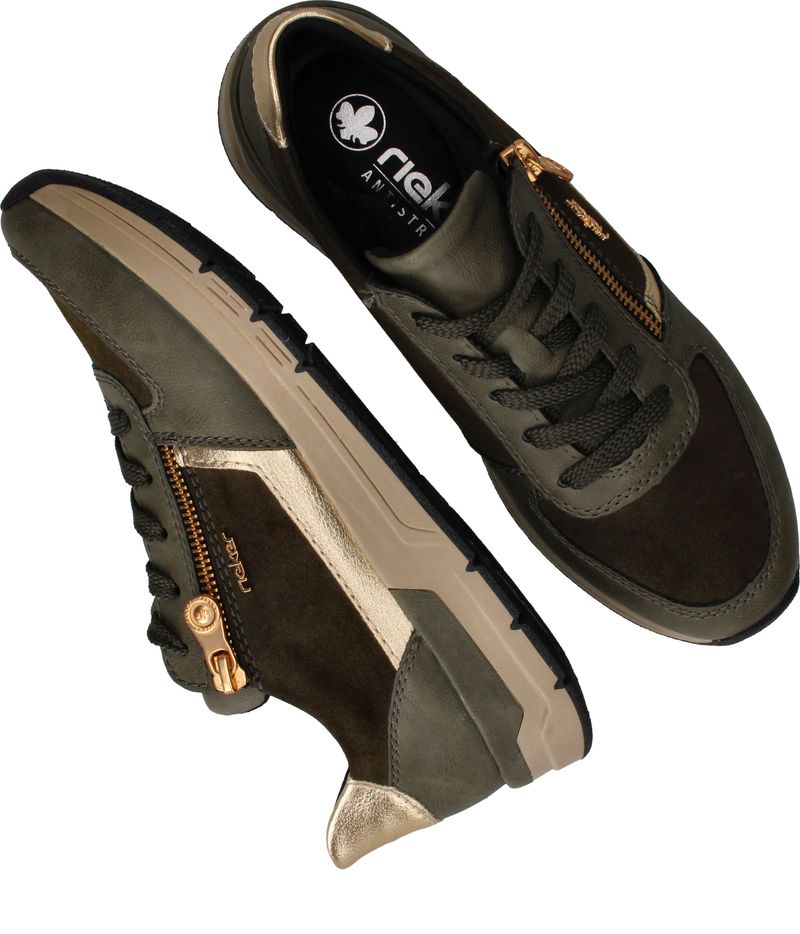 Rieker Sneakers Groen Dames