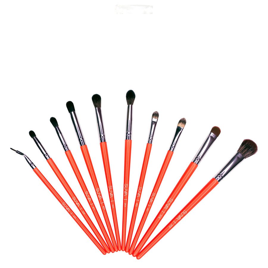 SUVA Beauty Neon Brush Set 10pcs