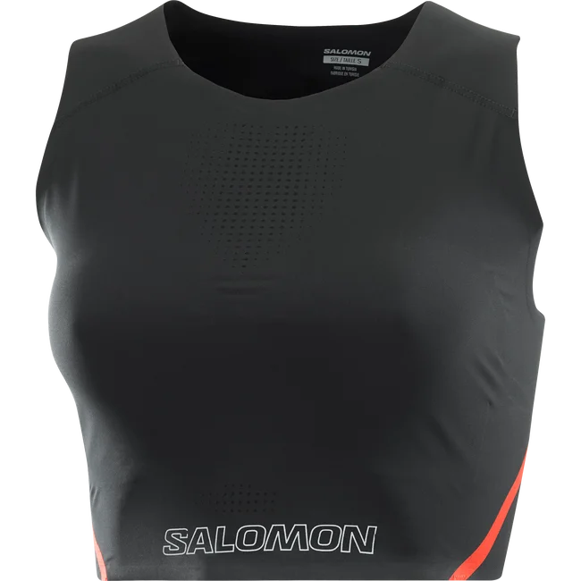 S/LAB SPEED  Tanktop Damen DEEPBLACK/FieryRed