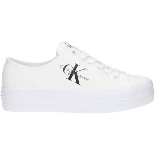Calvin Klein Jeans - YW0YW01030 VULC FLATFORM Blanco