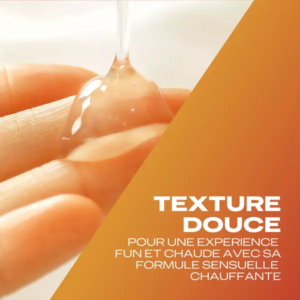 Durex Gel Lubrifiant Hot - Effet Chauffant - Lubrifiant à Base d'Eau - 100ml