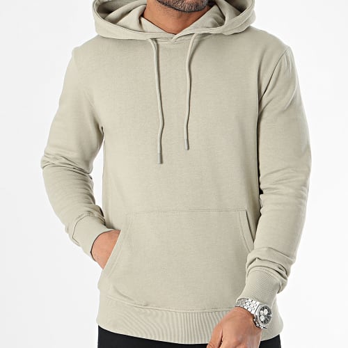 Sweat Capuche Gris Taupe