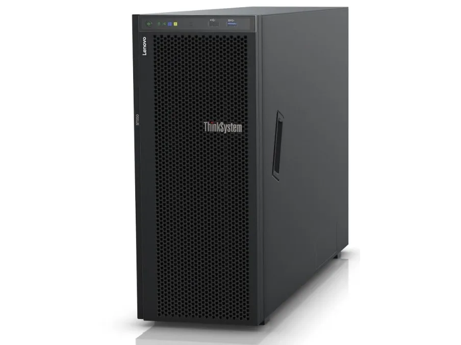 Lenovo ThinkSystem ST550 7X10 - Server - tower 4U - 2-vejs - 1 x Xeon Silver 4208 / op til 3.2 GHz - RAM 32 GB - hot-swap 2.5