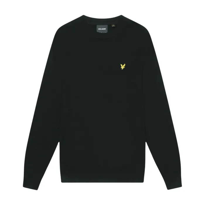Lyle & Scott Cotton Merino Crewneck Sweater Heren