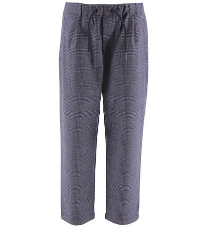 Emporio Armani Hosen - Navy/Rot Kariert