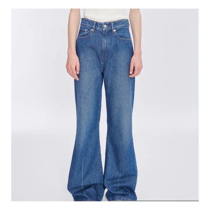 A.P.C. Collaboration A.P.C. x Natacha Ramsay Levi - Jean Clinteau Coton Bio | Bleu indigo