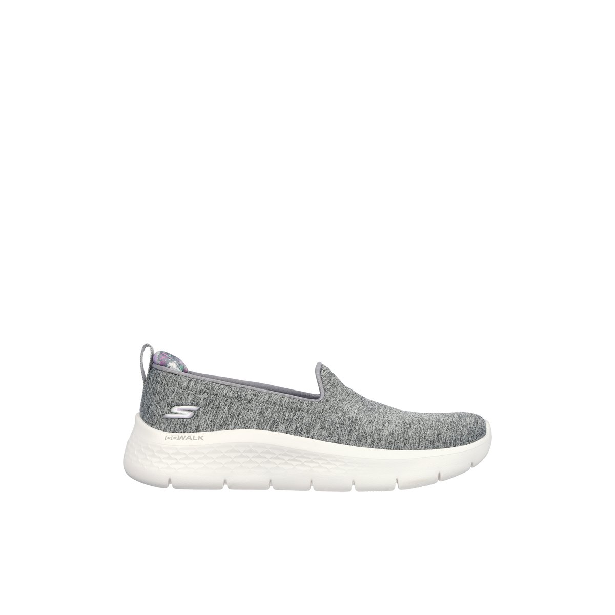 2X les points-Go_walk_flex-Baskets - Talon plat - Gris