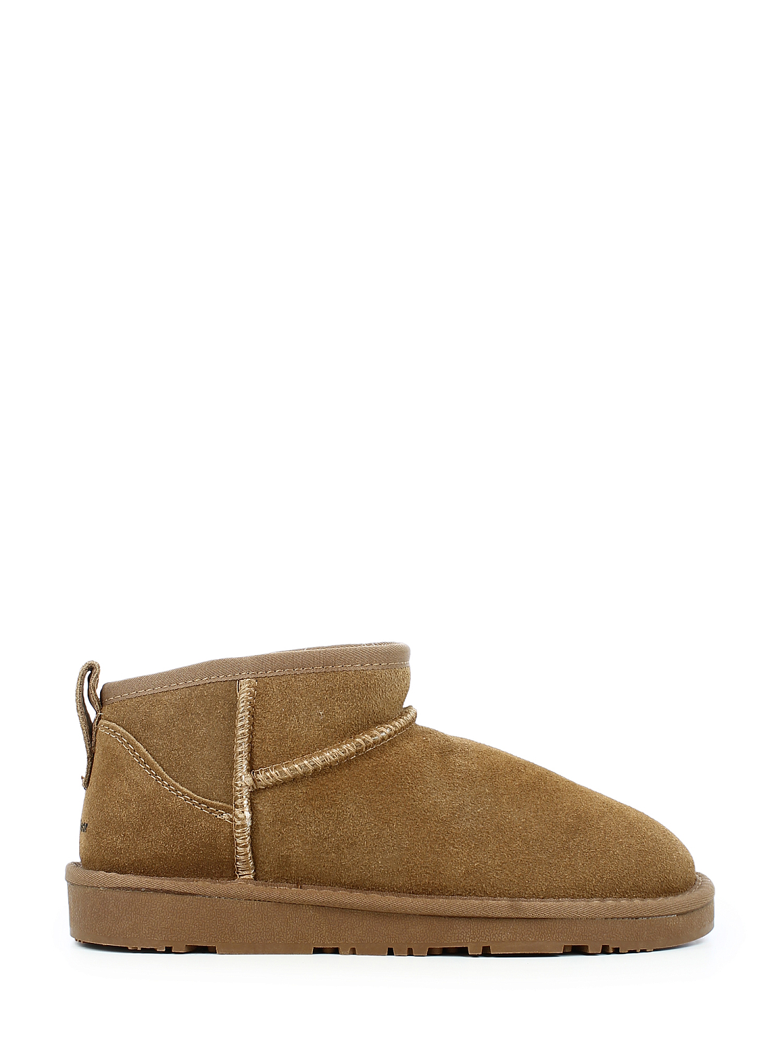 Rugged Gear Chestnut low wool suede water resistant