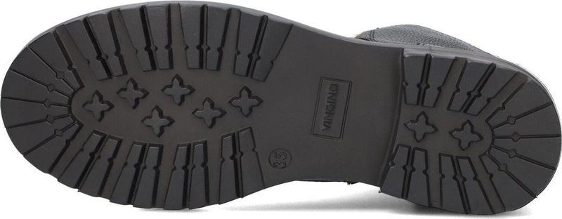 Vingino Julia Veterboots - Laarzen Met Veters - Meisjes - Zwart