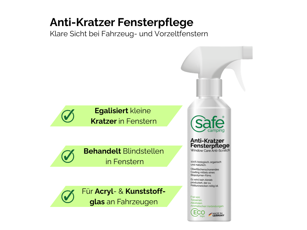 SAFE CAMPING Anti-Kras ramenverzorging - 250 ml