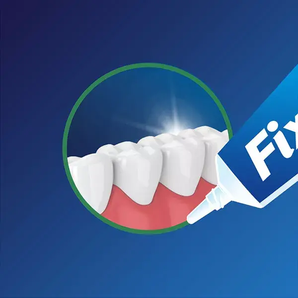 Fixodent Pro Plus Creme Adesivo Antibacteriano Premium para Próteses Dentárias 57g