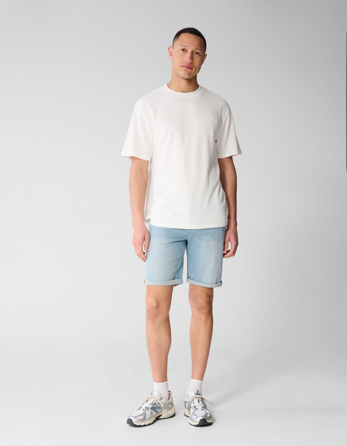 Denim Short Bleached