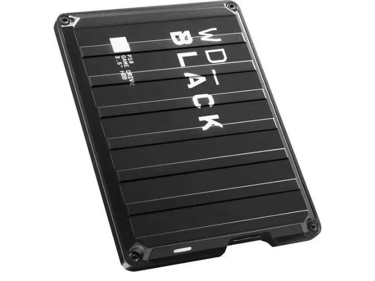 WD_BLACK P10 Game Drive WDBA3A0040BBK - Harddisk - 4 TB - ekstern (bærbar) - USB 3.2 Gen 1 - sort