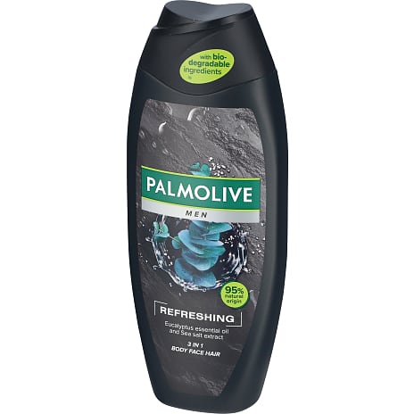 3-i-1 shower gel m. eukalyptusolie og havsalt